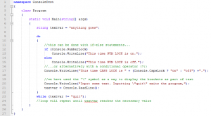 C# Programming Examples: Console Window Application – Blog ...