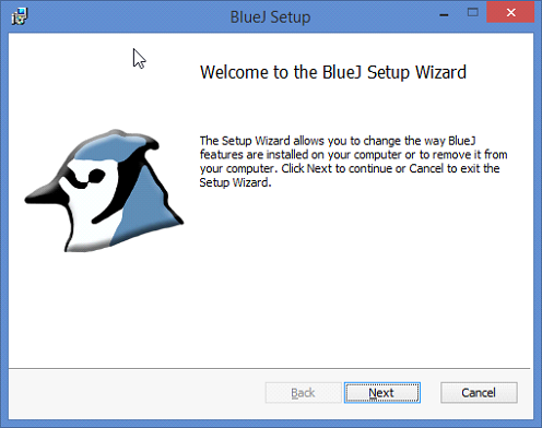 java programming with bluej