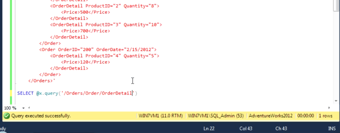 xquery variable assignment