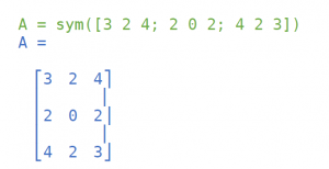 svd eigenvalues matlab