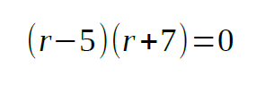 second order differential equation sample