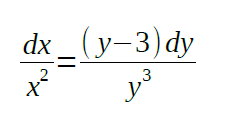 separable differential equations sample