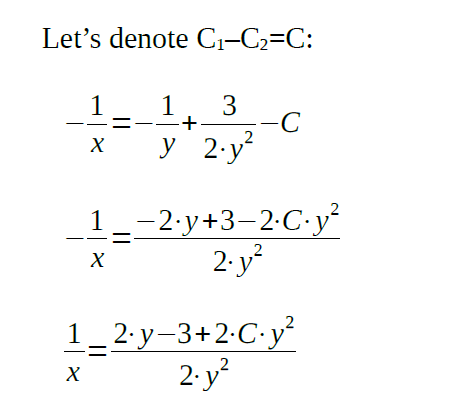 descriptions of differential equation systems