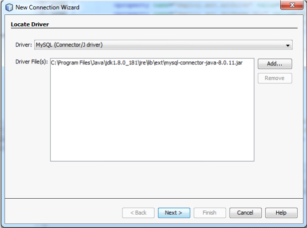 mysql netbeans sample completed