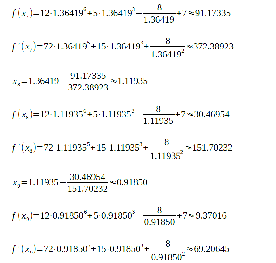 newton raphson method formula