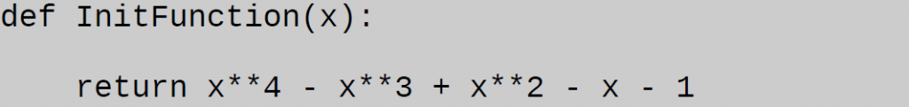 secant method example