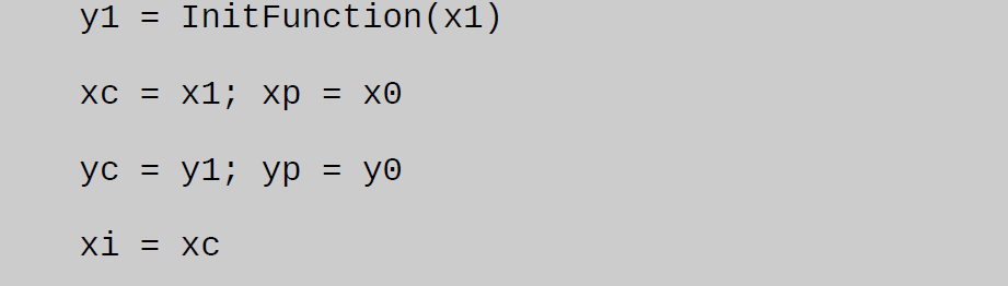 secant method example