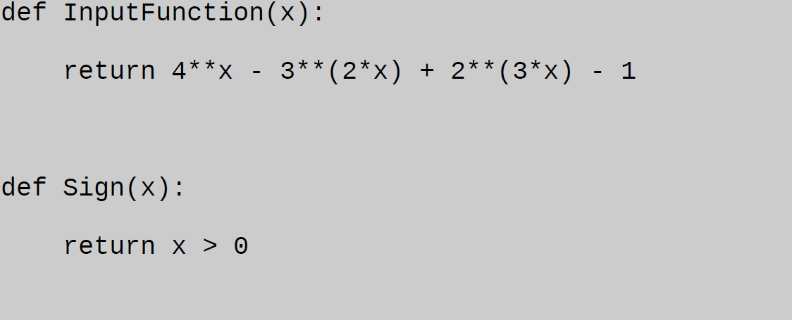 bisection method freemat