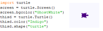 python turtle assignment